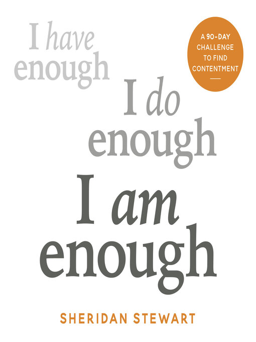 Title details for I Am Enough by Sheridan Stewart - Available